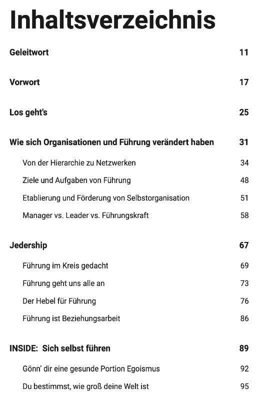 Jedership Inhaltsverzeichnis 1